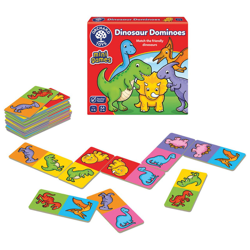 Joc Educativ Domino Dinozauri Dinosaur Dominoes