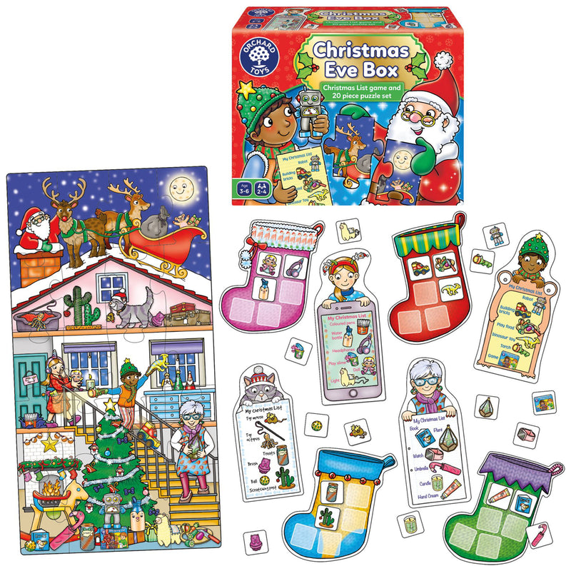 Joc Educativ Si Puzzle Ajunul Craciunului Christmas Eve Game