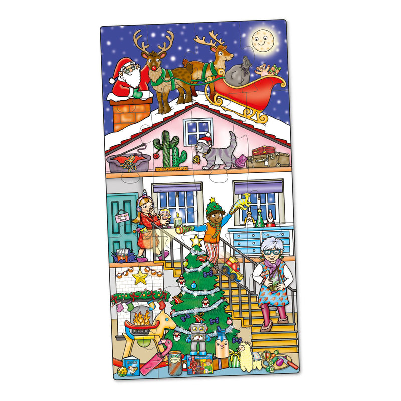 Joc Educativ Si Puzzle Ajunul Craciunului Christmas Eve Game