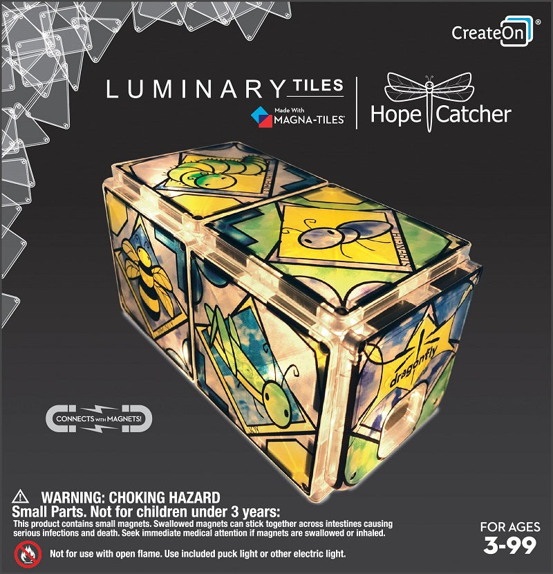 Set constructie Createon Magna-Tiles - Luminary HOPE