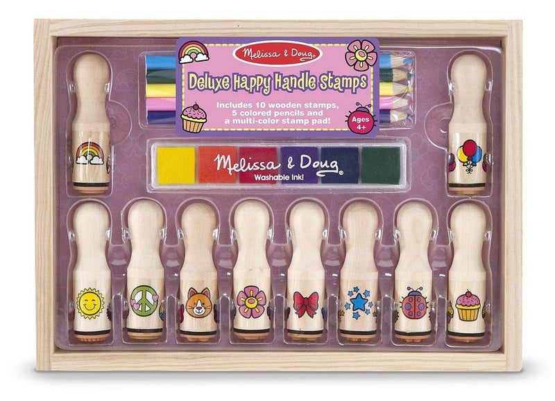 Set stampile Happy Handle Deluxe Melissa and Doug - www.copilarestiromania.com