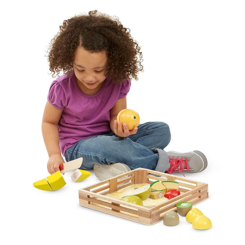 Fructe lemn de taiat - Melissa & Doug - www.copilarestiromania.com