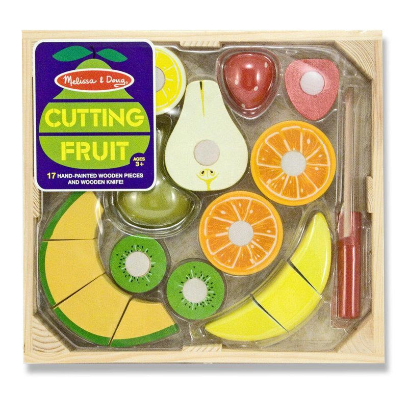 Fructe lemn de taiat - Melissa & Doug - www.copilarestiromania.com