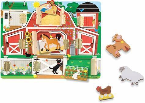 Puzzle magnetic ascunde si descopera Melissa and Doug - www.copilarestiromania.com