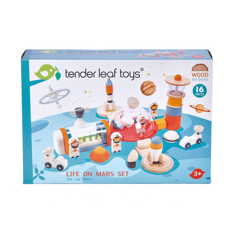 Set de joaca astronauti - Viata pe Marte - Tender Leaf Toys