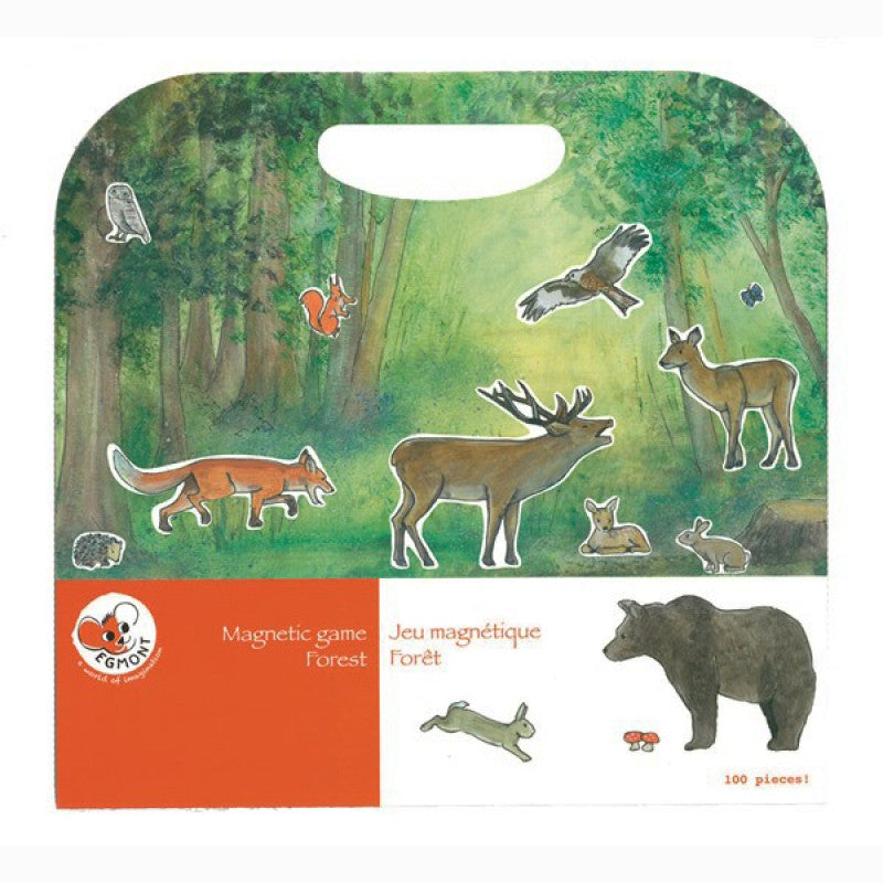 Animale Din Padure, Set Magnetic Egmont Toys