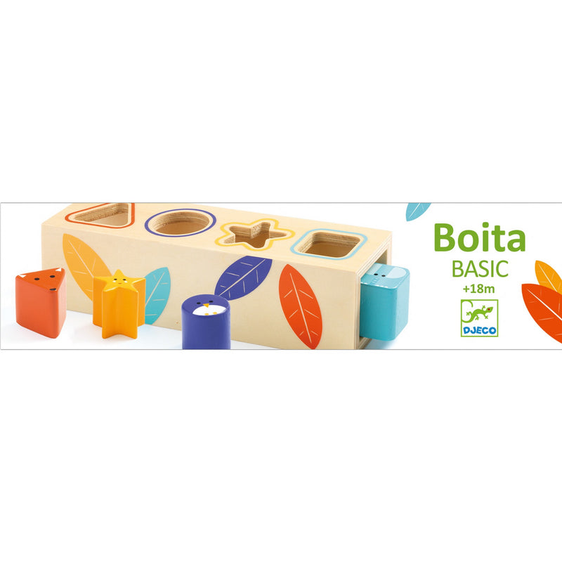 Boita Basic Djeco, Cutia Formelor