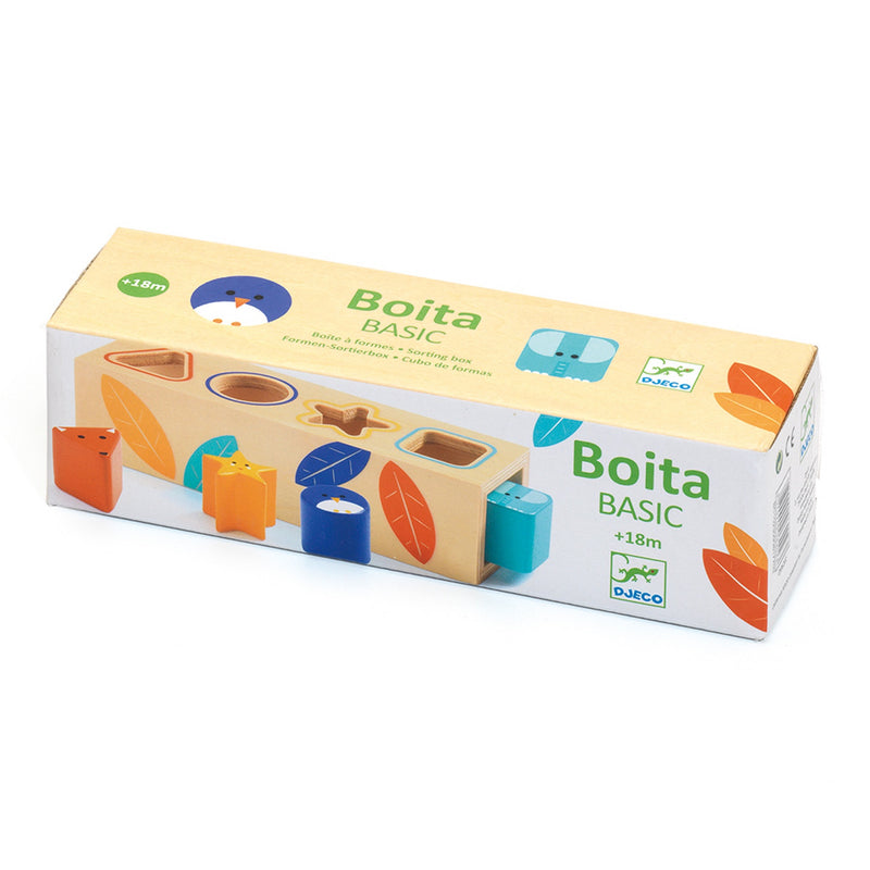 Boita Basic Djeco, Cutia Formelor