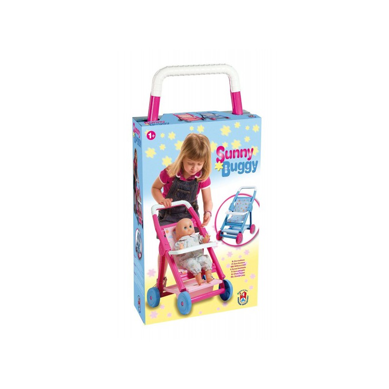 Carucior pentru papusi roz - Sunny Buggy