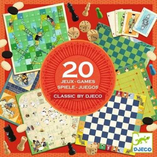 Colectia Djeco - 20 Jocuri Clasice