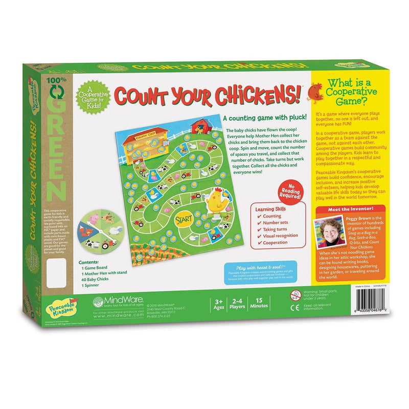 Joc Count your Chickens - Numără puișorii - Peaceable Kingdom