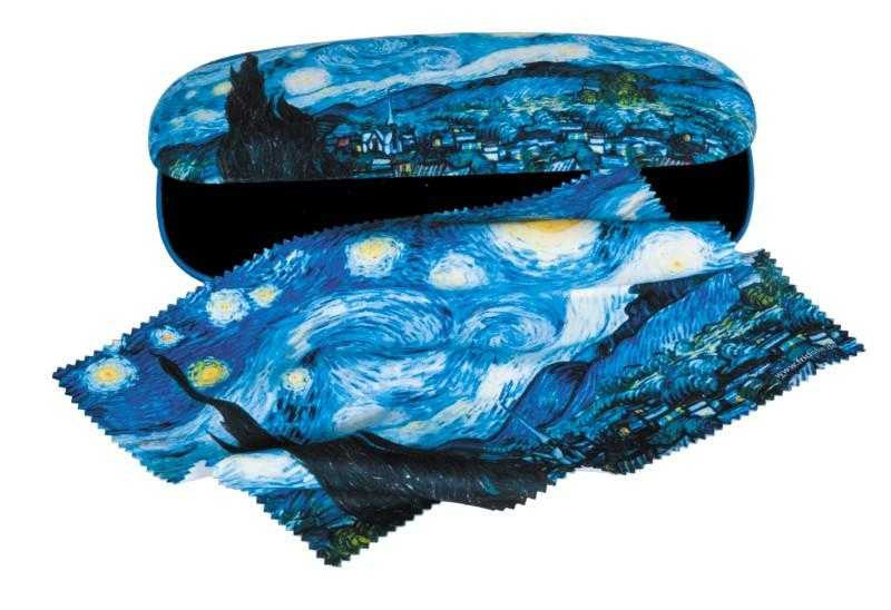 Etui Cu Textil Si Protectie Ochelari, Van Gogh