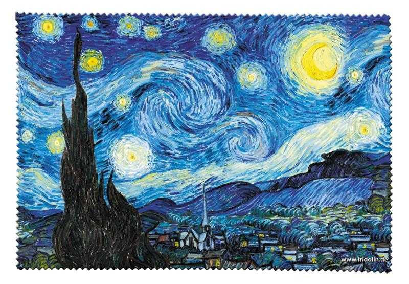 Etui Cu Textil Si Protectie Ochelari, Van Gogh