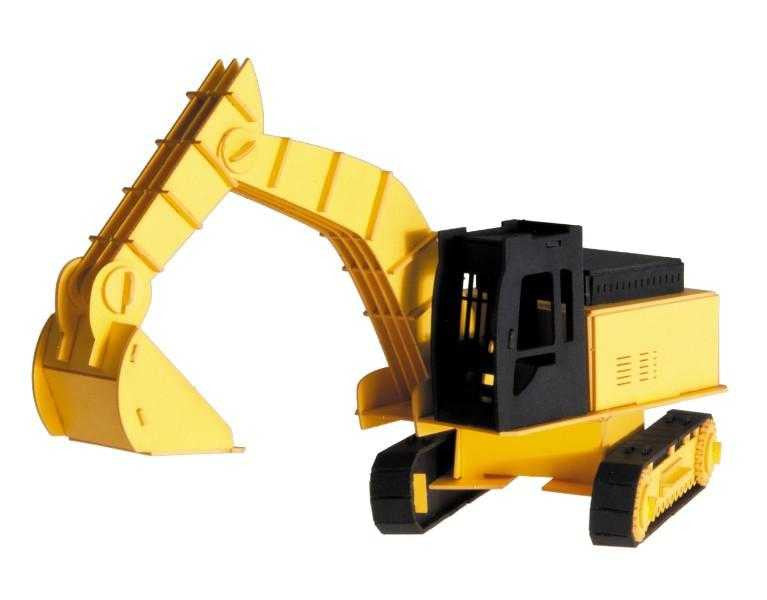 Excavator, Macheta 3D Fridolin