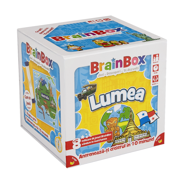 Joc educativ ATLASUL LUMII Brainbox Lumea