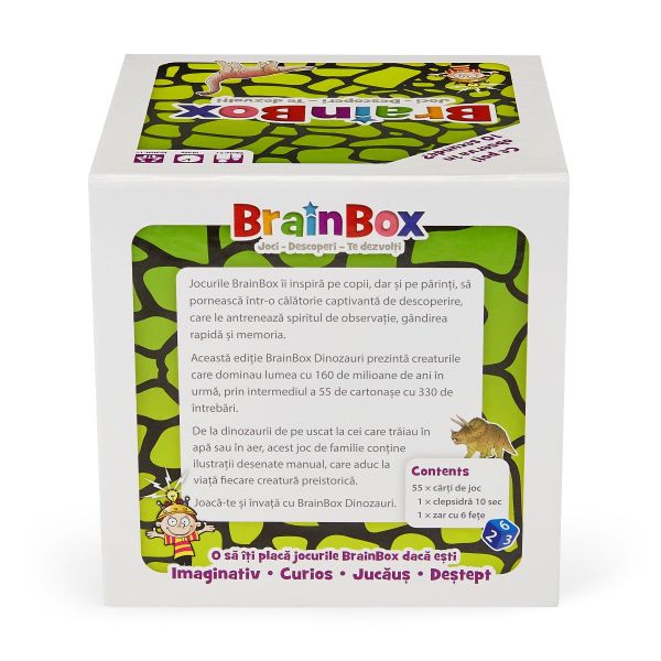 Joc educativ BrainBox Dinozauri