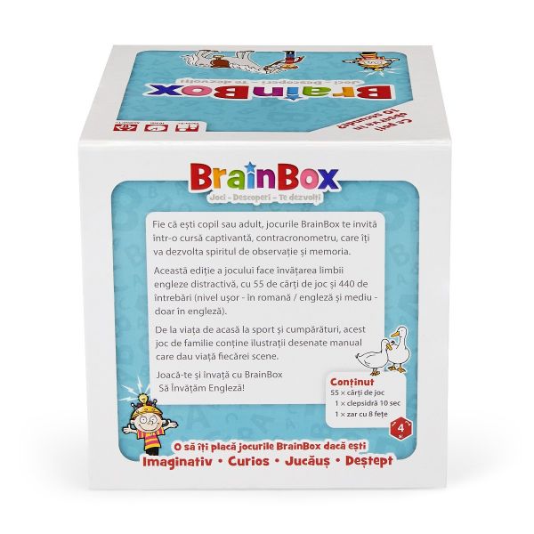 Joc educativ limba engleza Brainbox Sa invatam engleza