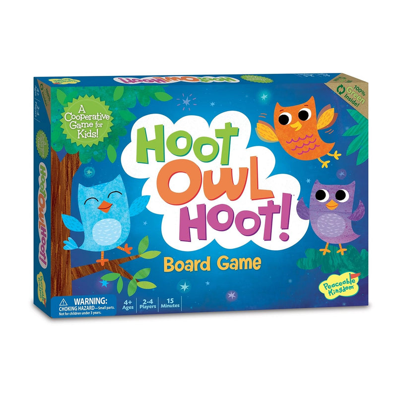 Joc Hoot Owl Hoot! - Zboară, bufniță, zboară! - Peaceable Kingdom