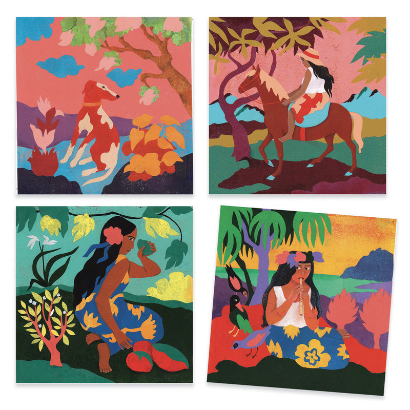 Inspired By Paul Gauguin, Pictura Polynesia, Djeco