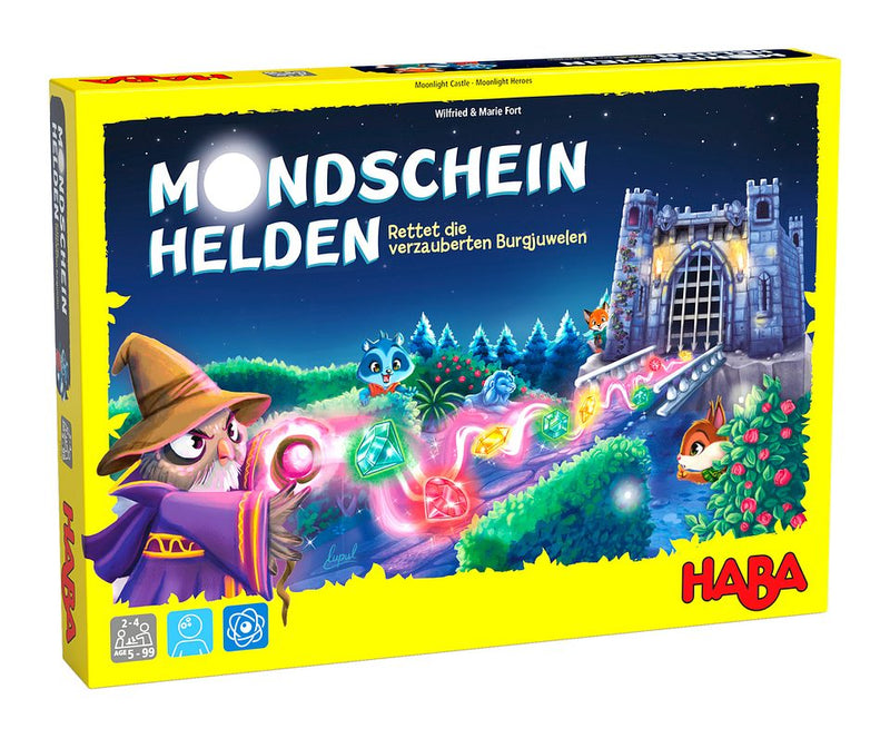 Joc HABA  Castelul de la Miezul noptii - Joc HABA Moonlight Castle - Mondscheinhelden