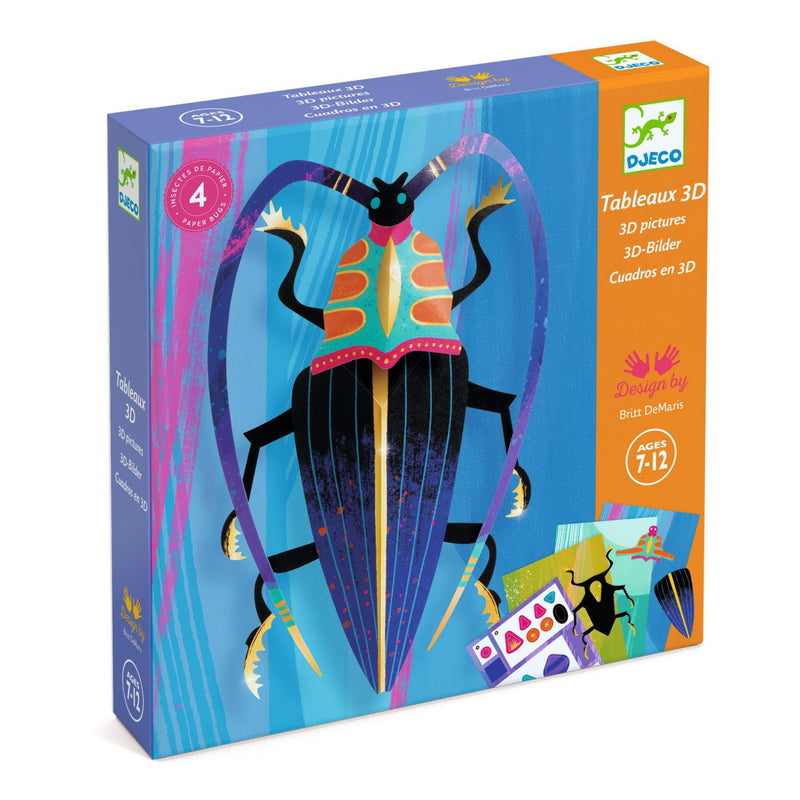 Joc Creativ Insecte Stralucitoare, Djeco