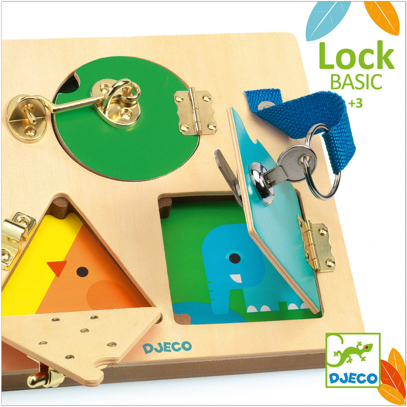 Jucarie Educativa Sisteme De Inchidere Lock Basic Djeco