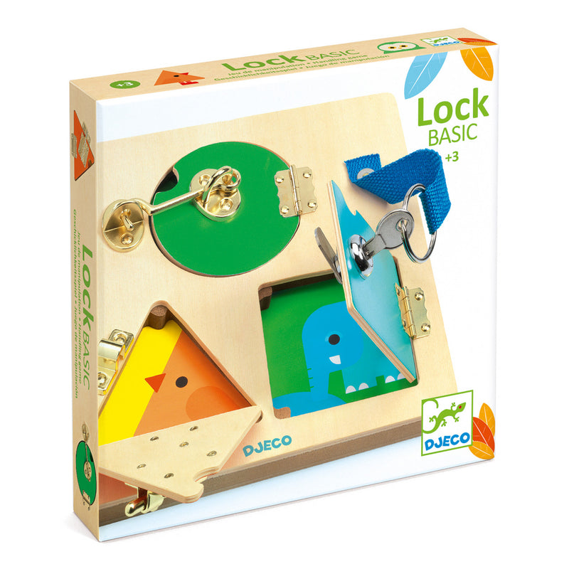 Jucarie Educativa Sisteme De Inchidere Lock Basic Djeco