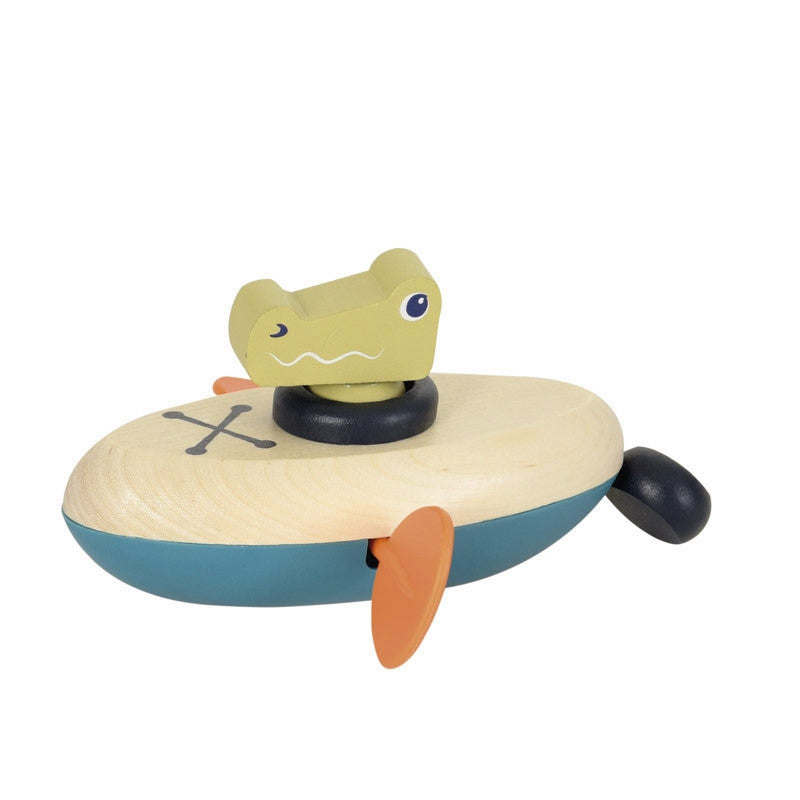 Jucarie Pentru Baie, Barcuta Crocodil, Egmont Toys