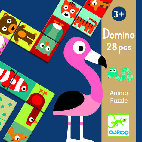 Jucarii Educative Domino Animo Puzzle Djeco