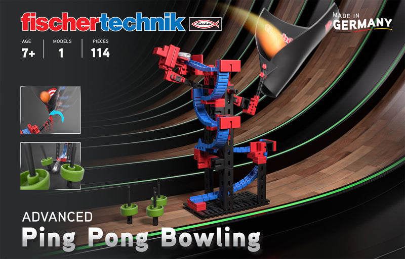 Kit Stem Construieste Si Joaca Ping Pong Bowling, Fischertechnik