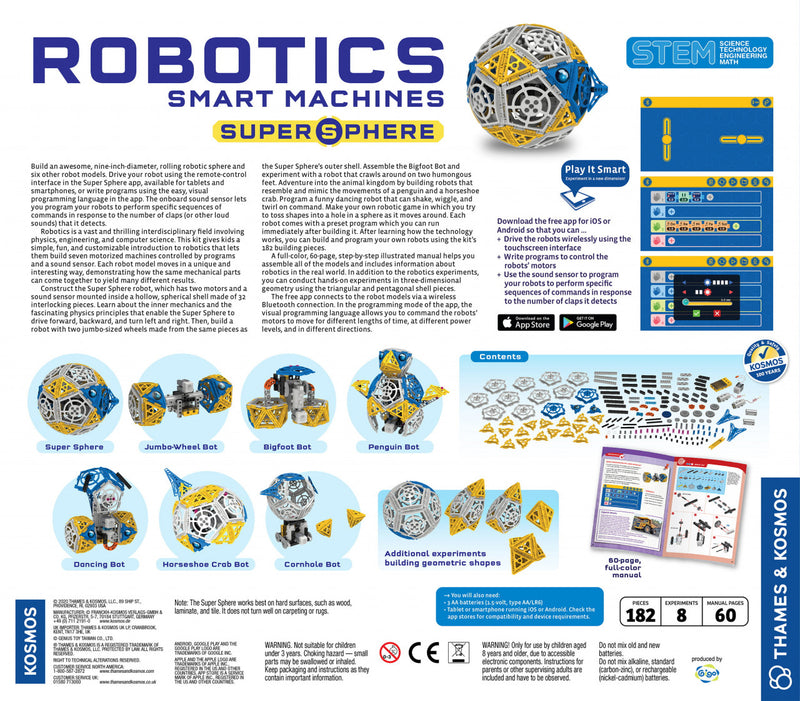 Kit Stem Roboti Inteligenti Super Sfera