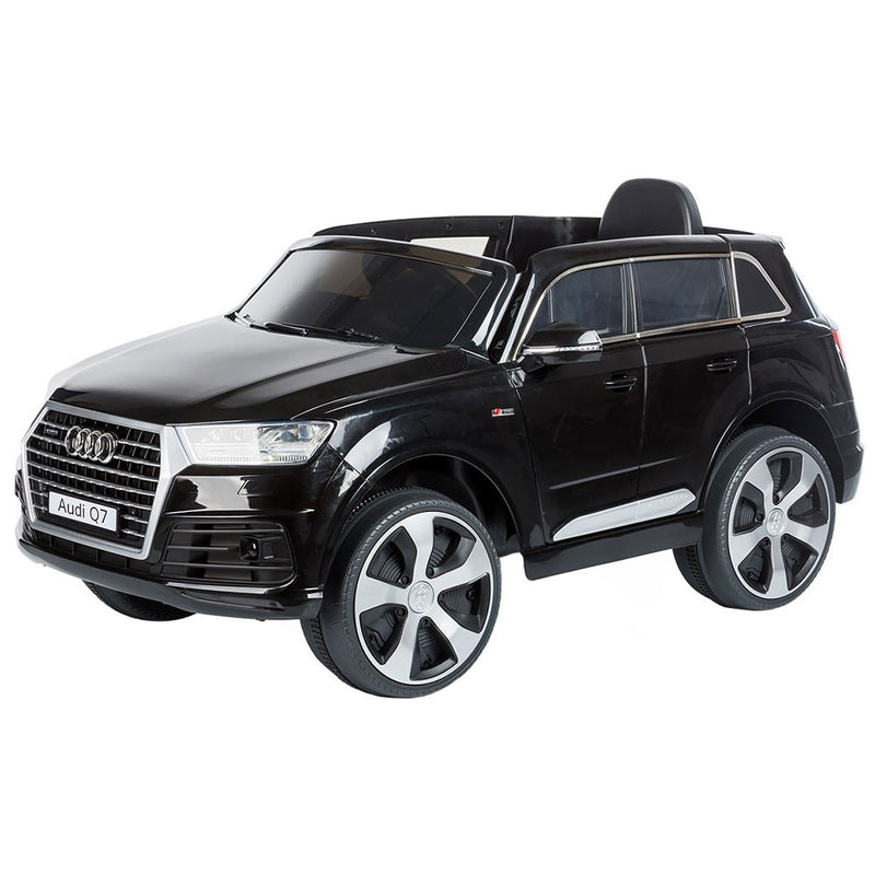 Masinuta electrica Chipolino SUV AUDI Q7 black cu roti EVA