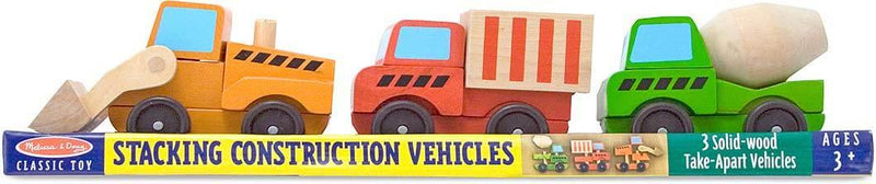 Vehicule utilitare din lemn Melissa & Doug - www.copilarestiromania.com