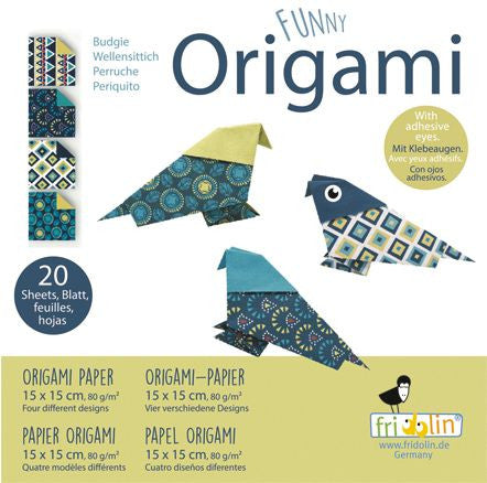 Origami Fridolin, Pasari