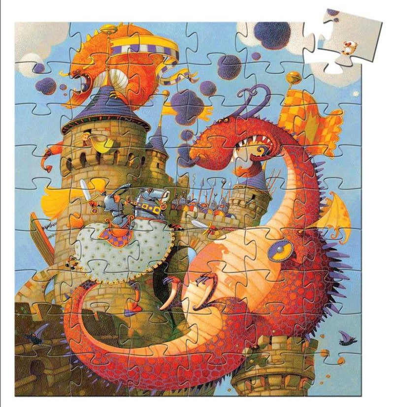 Puzzle Djeco Cavalerul Si Dragonul