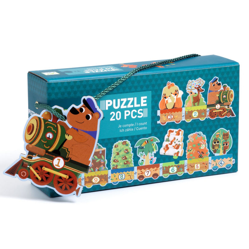 Puzzle Djeco Invat Sa Numar