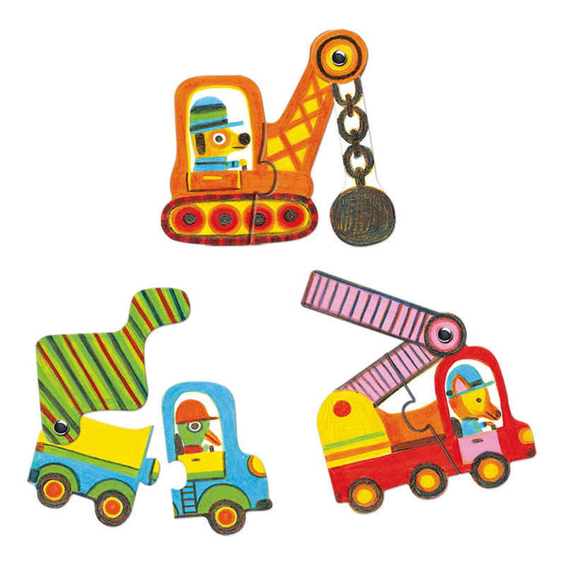 Puzzle Duo Mobil Vehicule