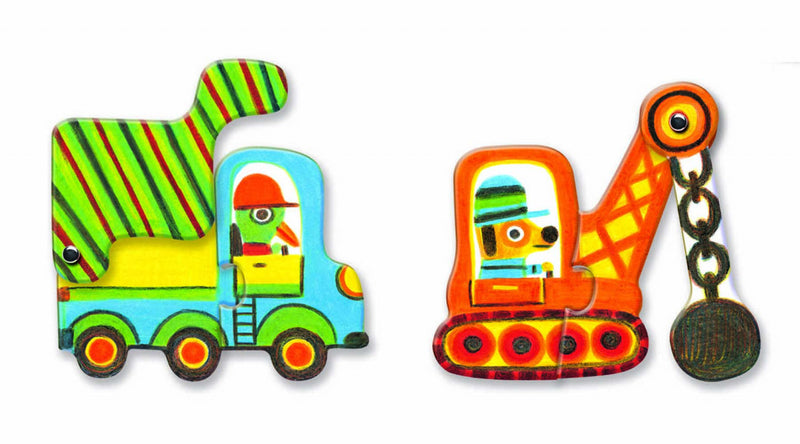 Puzzle Duo Mobil Vehicule