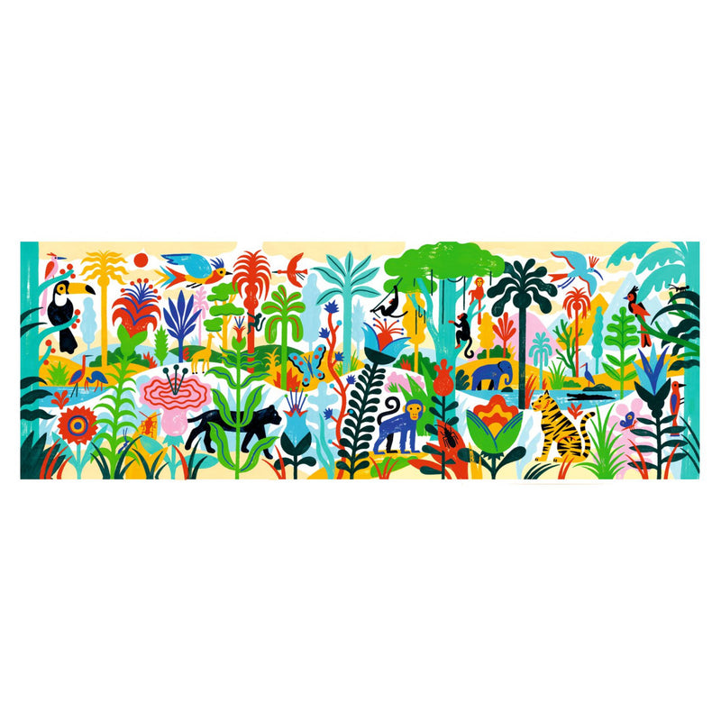 Puzzle Galerie 100 Piese Jungla, Djeco