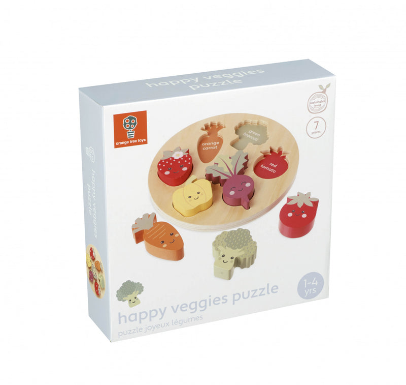 Puzzle Legume Si Fructe, Orange Tree Toys