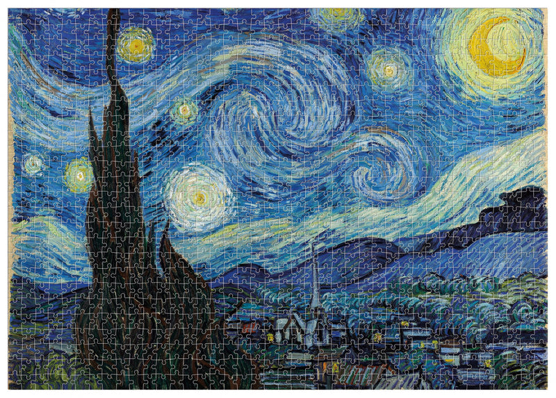 Puzzle Londji 1000 Piese, Van Gogh Noapte Instelata