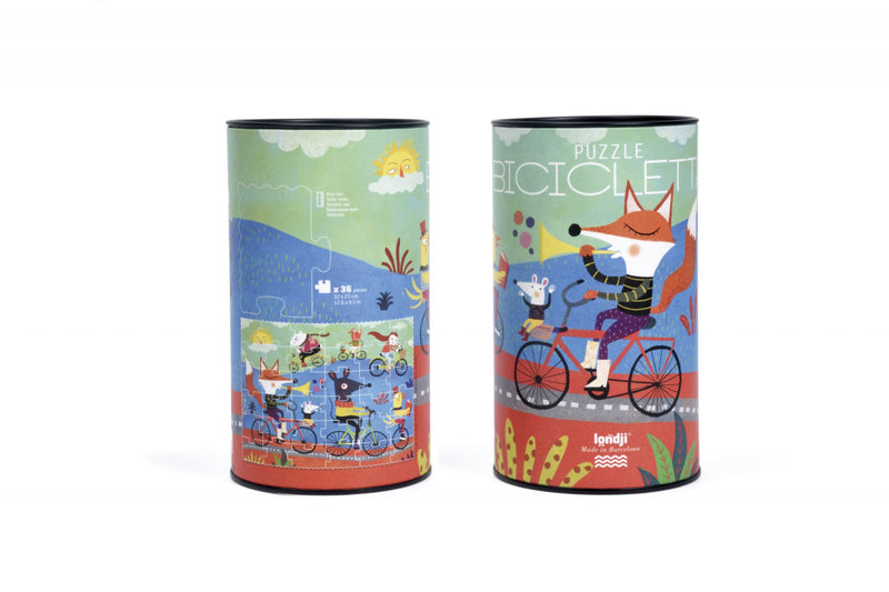 Puzzle Londji, Cu Bicicleta