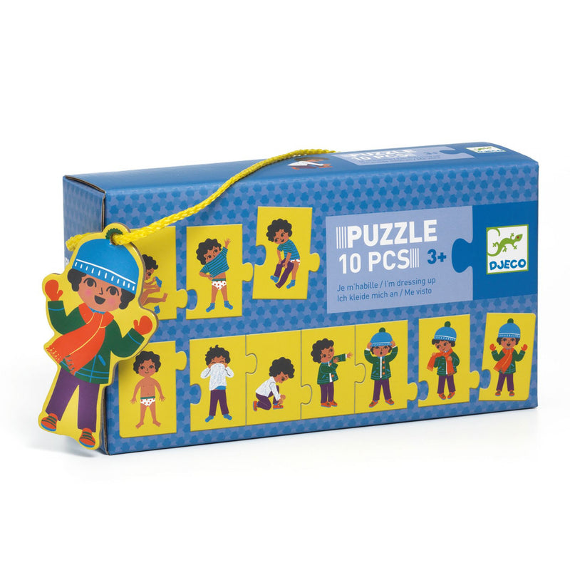 Puzzle Ma Imbrac Singur Djeco