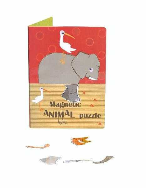 Puzzle Magnetic Cu Animale