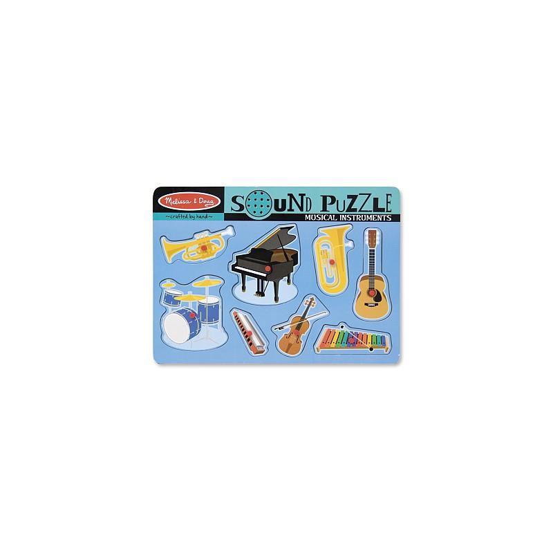 Puzzle sonor Melissa & Doug - Instrumente muzicale - www.copilarestiromania.com