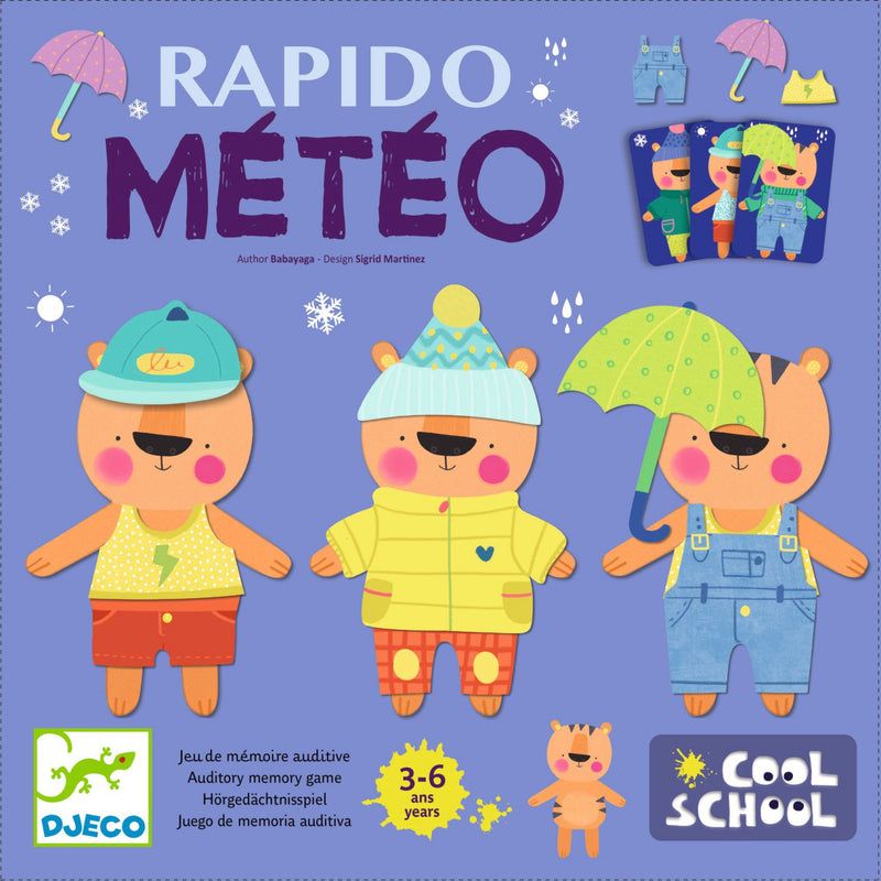 Rapido Meteo, Joc De Memorie Djeco