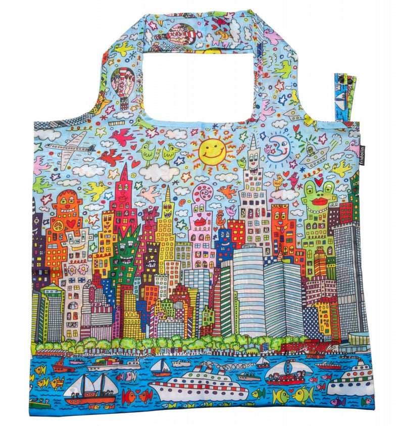 Sacosa Din Material Reciclat, Design James Rizzi