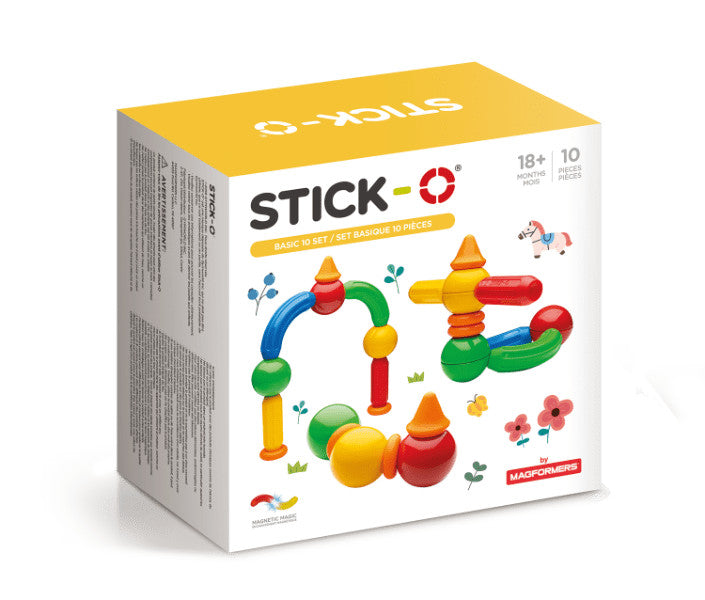 Set Cu Magneti Stick-O, Basic 10 Piese