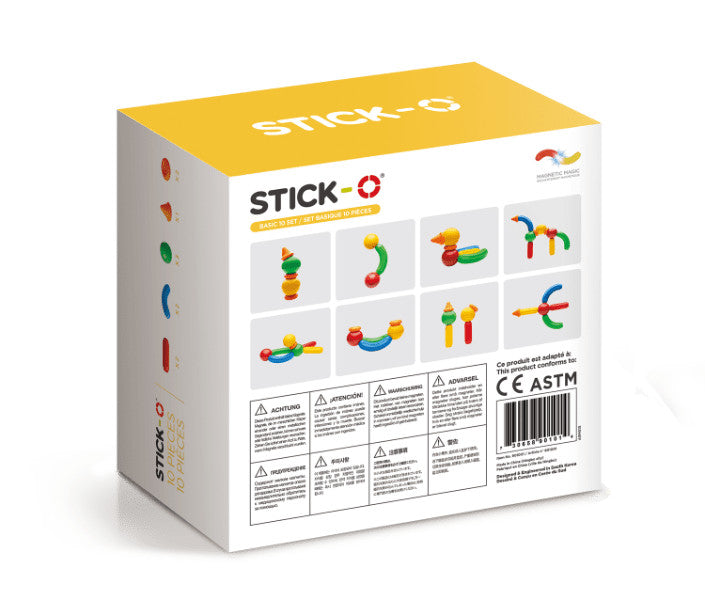 Set Cu Magneti Stick-O, Basic 10 Piese