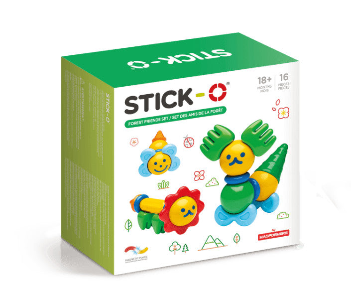 Set Cu Magneti Stick-O, Prieteni Din Natura